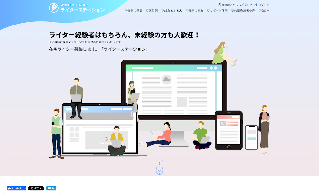 ライターステーション